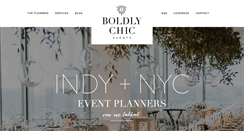 Desktop Screenshot of boldlychic.com