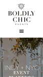 Mobile Screenshot of boldlychic.com