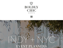 Tablet Screenshot of boldlychic.com