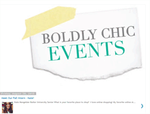 Tablet Screenshot of blog.boldlychic.com